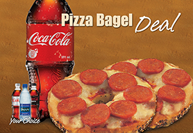 Pizza Bagel Deal
